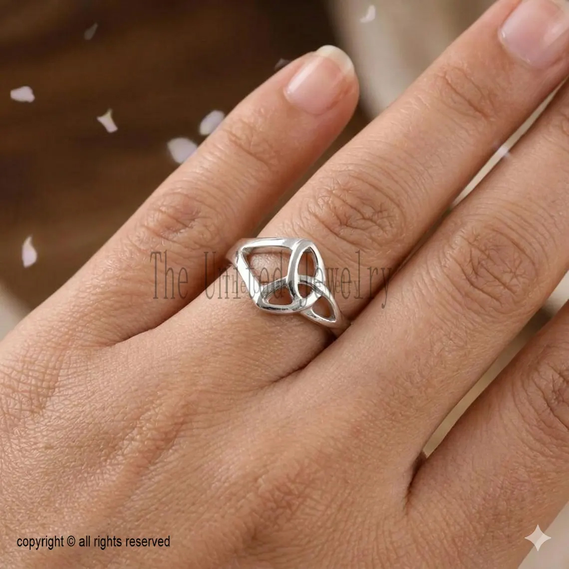 Handmade Filigree Ring 925 Sterling Silver Jewelry