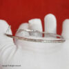 Pave Diamond Handmade Round Bracelet In 925 Sterling Silver Jewelry