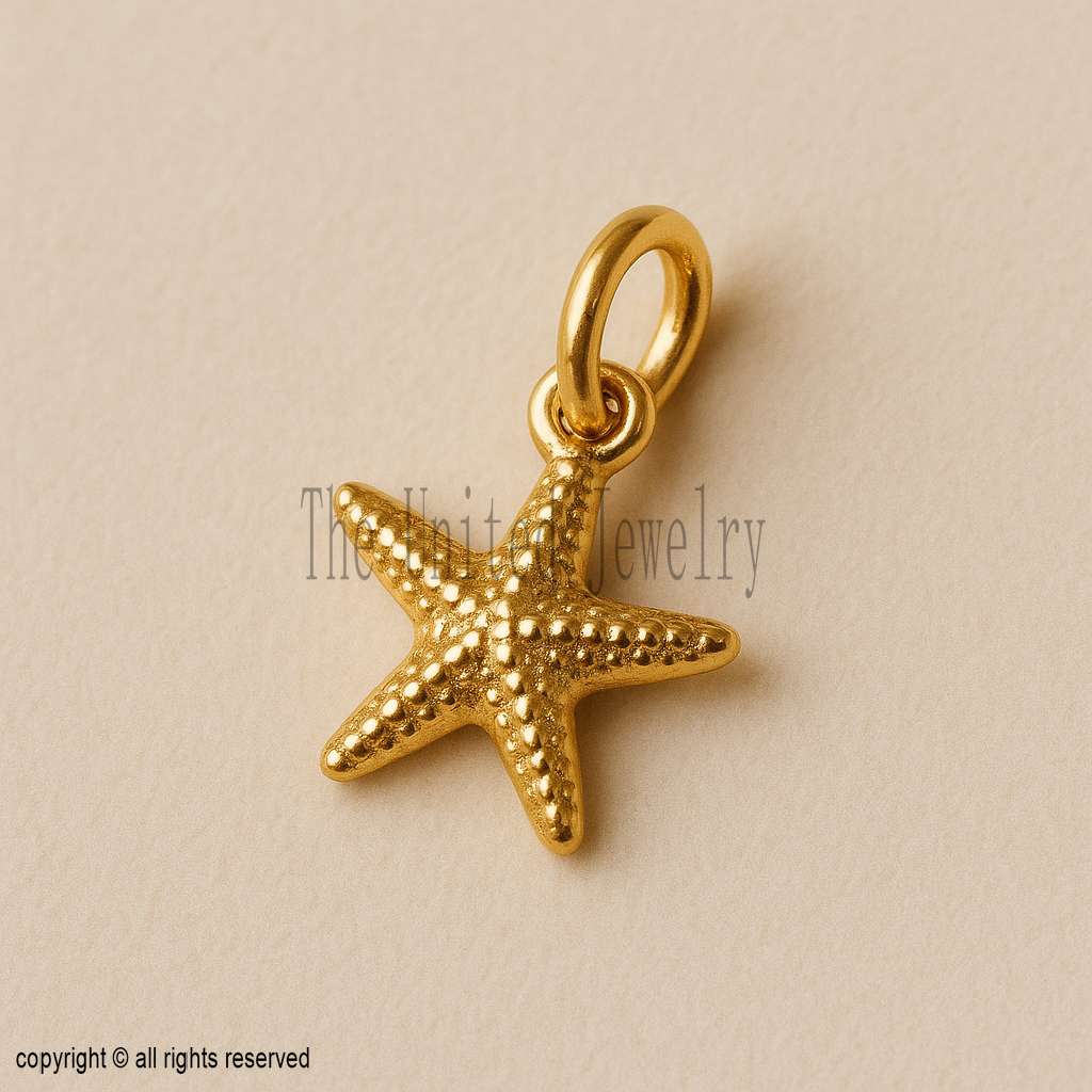 Sterling Silver Starfish Charm
