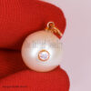 Natural Pearl With Diamond Handmade Charm Pendant Jewelry 925 Sterling Silver