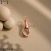 Handmade Swivel Lock Jewelry Findings 925 Sterling Silver