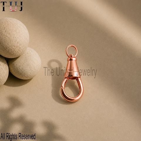 Handmade Swivel Lock Jewelry Findings 925 Sterling Silver