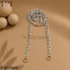 Two Tone Handmade Sterling Silver Box Chain Jewelry