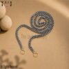 Handmade Sterling Silver Curb Chain Jewelry