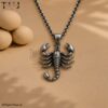 Handmade 925 Sterling Silver Scorpion Charm Pendant Jewelry