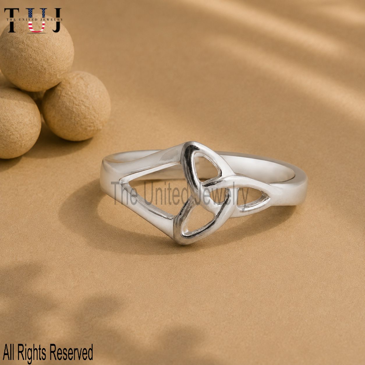 Handmade Filigree Ring 925 Sterling Silver Jewelry