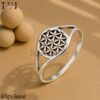 Handmade Filigree Ring 925 Sterling Silver Jewelry