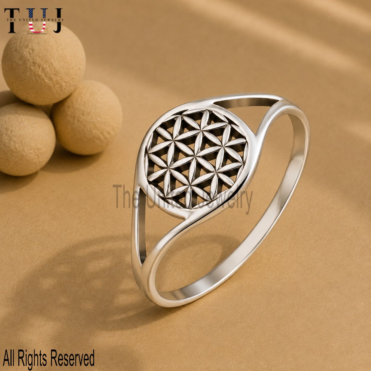 Handmade Filigree Ring 925 Sterling Silver Jewelry