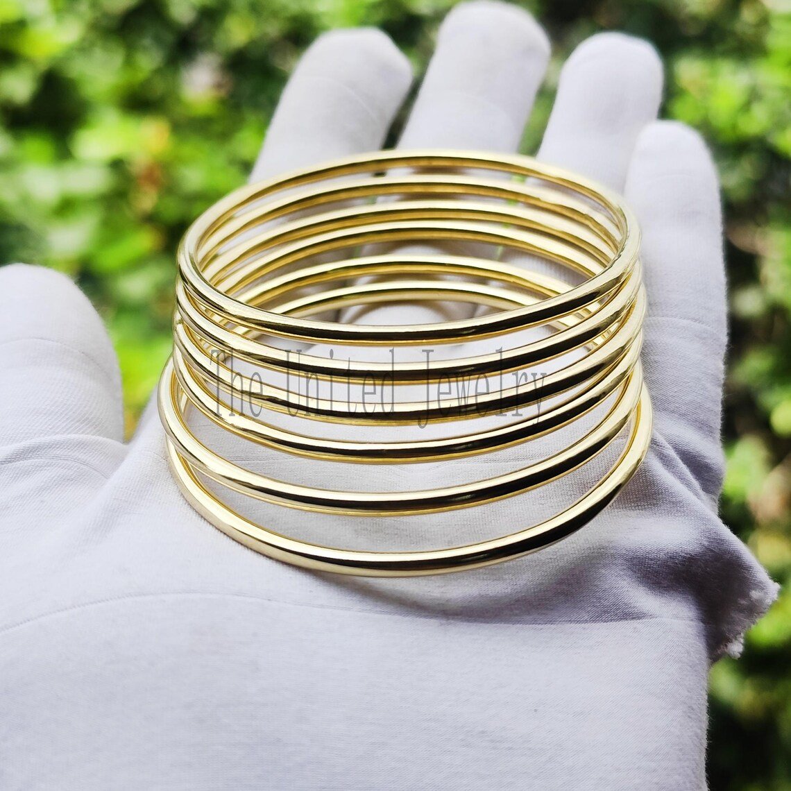 Handmade Round Bangles In 925 Sterling Silver Jewelry