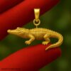 925 Sterling Silver Alligator Pendant • Crocodile Necklace • Reptile Animal Jewelry • Wildlife Charm