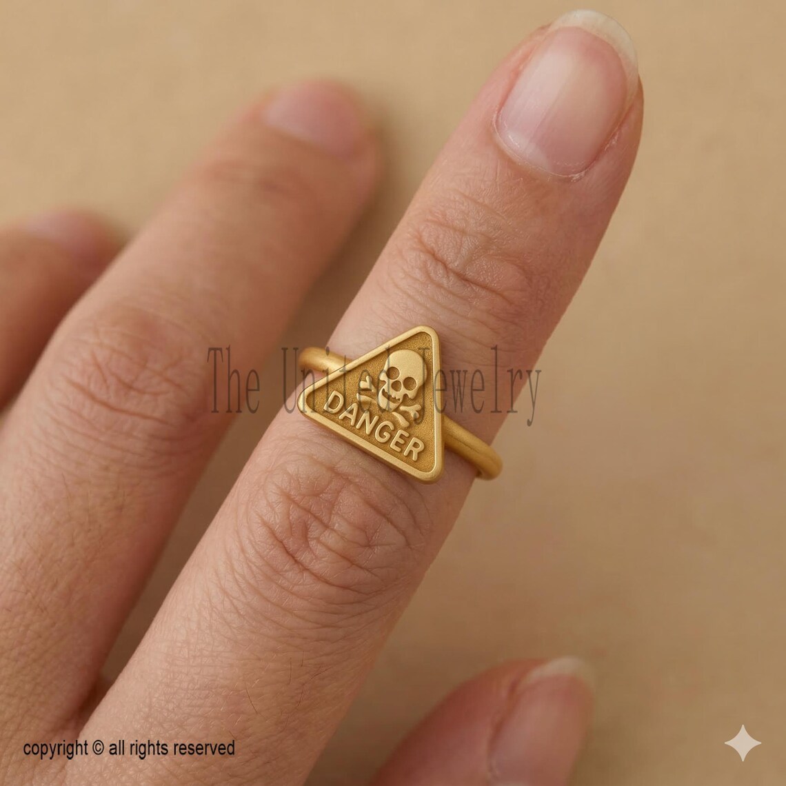 Sterling Silver Skull & Crossbones Ring – Edgy Gothic Jewelry