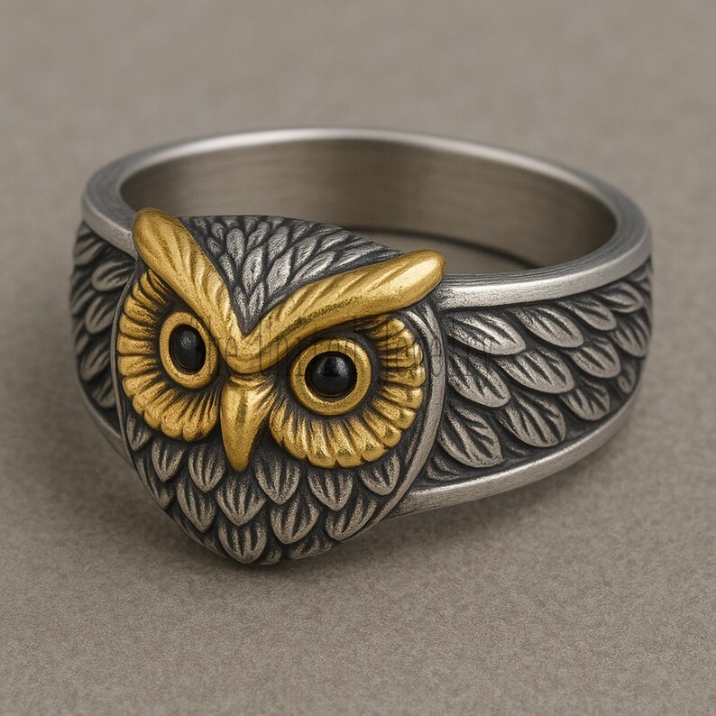 Dainty Black Onyx Sterling Silver Ring: Stackable Minimalist Band