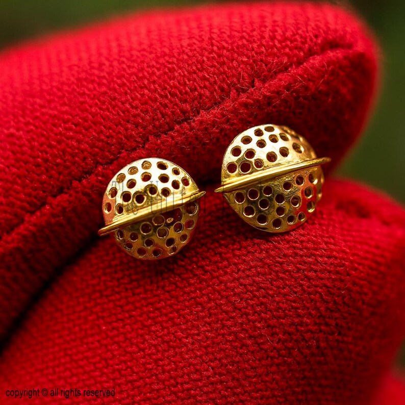 925 Sterling Silver Planet Stud Earrings For Women’s