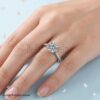 Moissanite Handmade Ring 925 Sterling Silver Jewelry