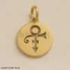 Mystic Symbol Pendant – 18K Gold Plated Sterling Silver Medallion