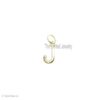 Handmade 925 Sterling Silver Initial J Letter/ Alphabet Charm Pendant Jewelry