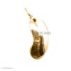 925 Sterling Silver Handmade Kidney Bean Charm Pendant Jewelry