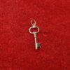 925 Silver Key Pendant, Vintage Key Charm, Gold Plated Minimal Jewelry925 Silver Key Pendant, Vintage Key Charm, Gold Plated Minimal Jewelry