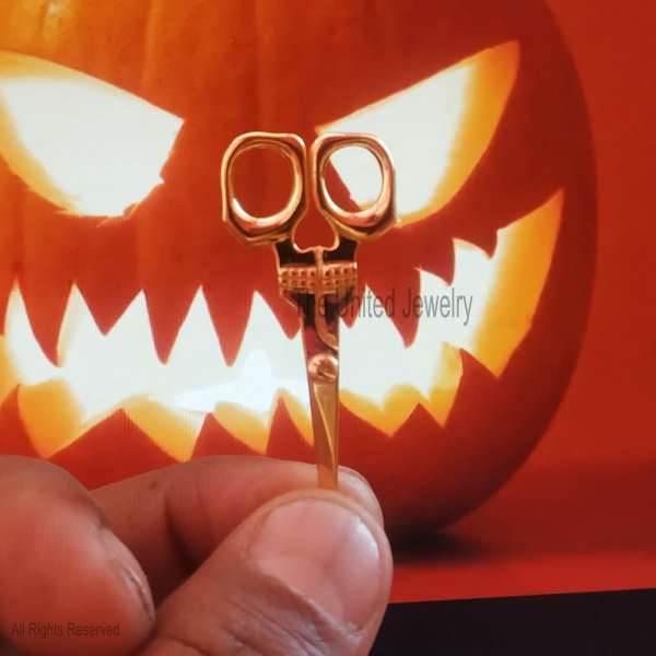 925 Sterling Silver Stylist Scissor Pendant