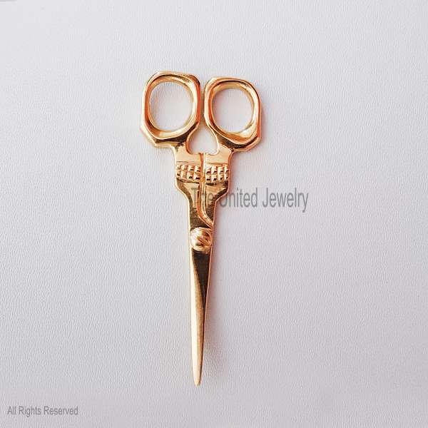 925 Sterling Silver Stylist Scissor Pendant