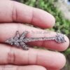 925 Sterling Silver Arrow Connector Pendant