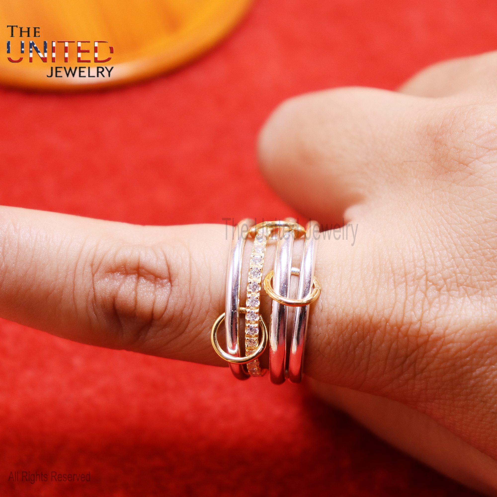 Handmade 925 Sterling Silver Black Rhodium Massive Green Onyx Statement Ring