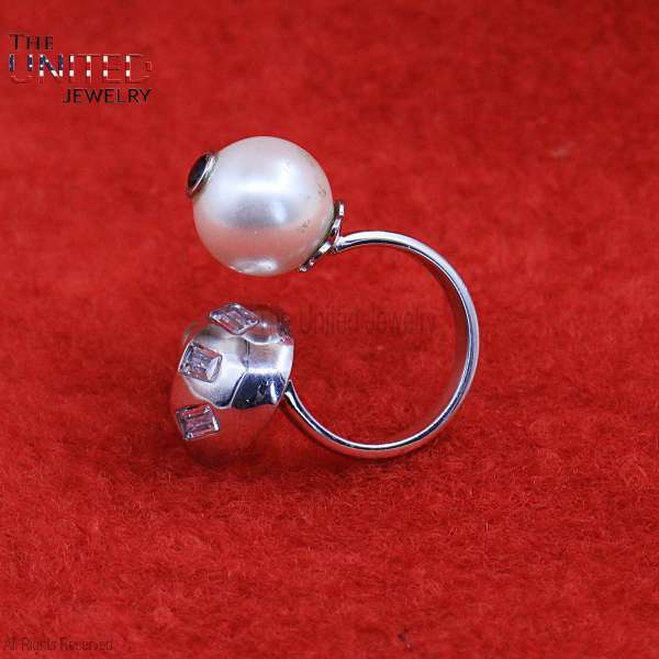 925 Sterling Silver Mushroom & Evil Eye Ring