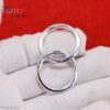 925 Sterling Silver Interlocking Multi-Band Ring