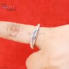 925 Sterling Silver Trinity Rolling Ring