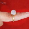 925 Sterling Silver Raw Moonstone Ring