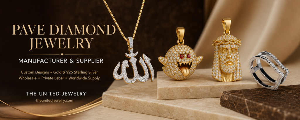 Pave Diamond Jewelry Manufacturer & Supplier
