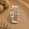 Handmade 925 Sterling Silver Designer Carabiner Clasp Lock Finding Jewelry