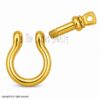 Handmade 925 Sterling Silver Shackle Lock Finding Jewelry
