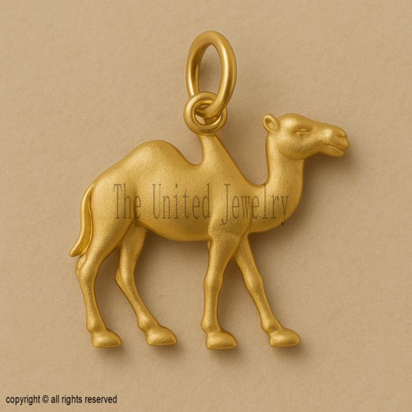 Sterling Silver Camel Charm | Desert Animal Pendant