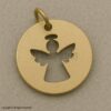 Angel Pendant 925 Sterling Silver | Guardian Angel Necklace | Memorial Gift | Sympathy Jewelry | Protection Amulet