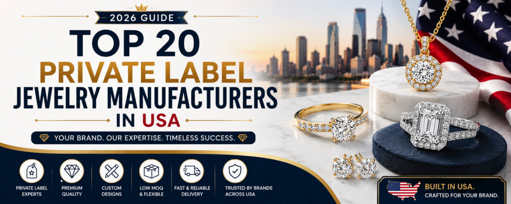 Top 20 Private Label Jewelry Manufacturers in USA – 2026