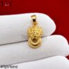 Gold Dragon Pendant Necklace, 925 Sterling Silver, Mythical Statement Jewelry