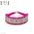 925 Sterling Silver Handmade Pink Thread Pave Diamond Emerald Bracelet Jewelry