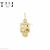 Skull Charm 14k Gold Sustainable