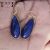 925 Sterling Silver Lapis Lazuli Handmade Designer Dangles Earrings For Women