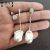 925 Sterling Silver Opal With Pearl Handmade Dangles Earrings For Women