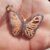 925 Sterling Silver Pave Diamond Designer Butterfly Pendant Jewelry, Butterfly Pendant