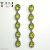 925 Sterling Silver Handmade Pave Diamond With Tsavorite Designer Dangle Earrings For Women’s